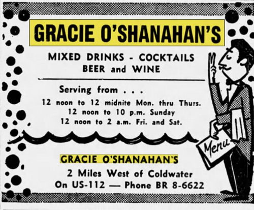 Grace OShanahans - May 16 1959 Article (newer photo)